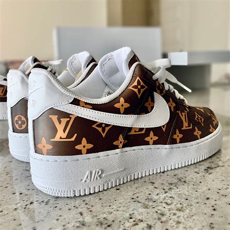 air force 1 custom louis vuitton|air force 1 black custom.